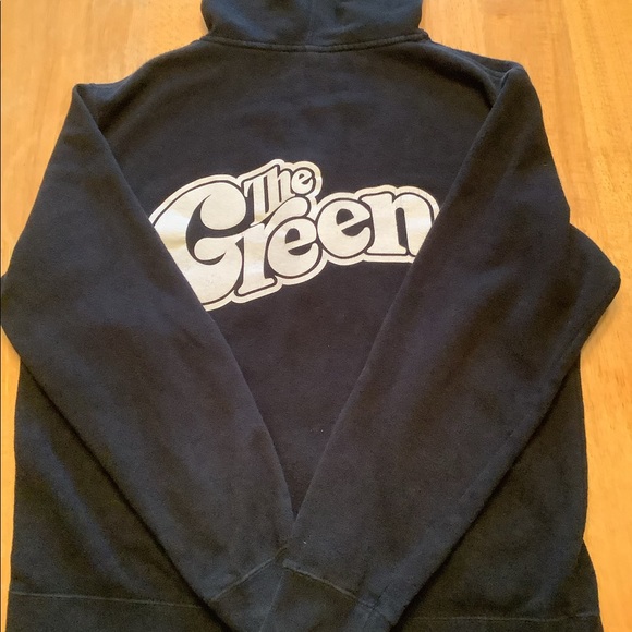 The Reggae band “The Green” hoodie size M black with white lettering. RARE ! - Picture 2 of 14
